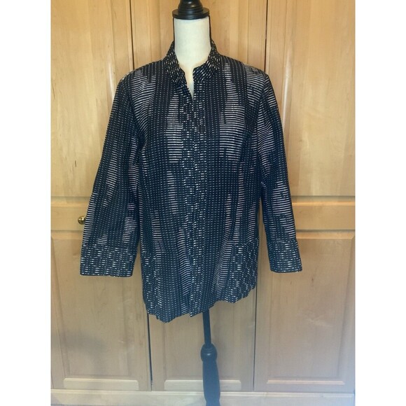 Chico’s Women’s 2 US L Textured Open Jacket Lined Blazer Workwear - Picture 1 of 11